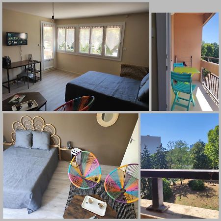 Studio - Meuble Tourisme, Trois Etoiles - 34 M2 Refait A Neuf- Residence Mâcon Exteriör bild