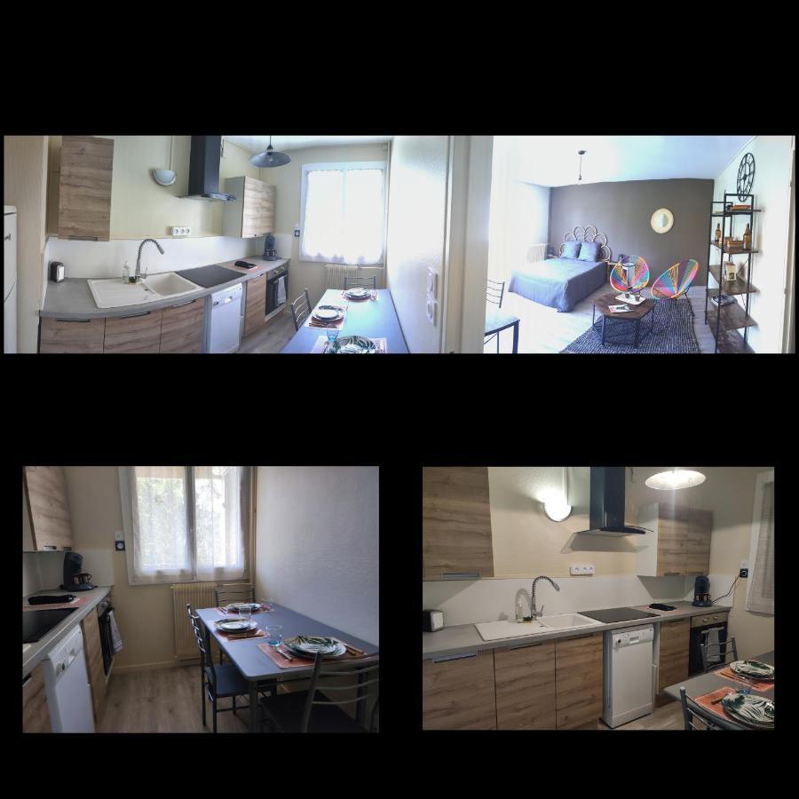Studio - Meuble Tourisme, Trois Etoiles - 34 M2 Refait A Neuf- Residence Mâcon Exteriör bild